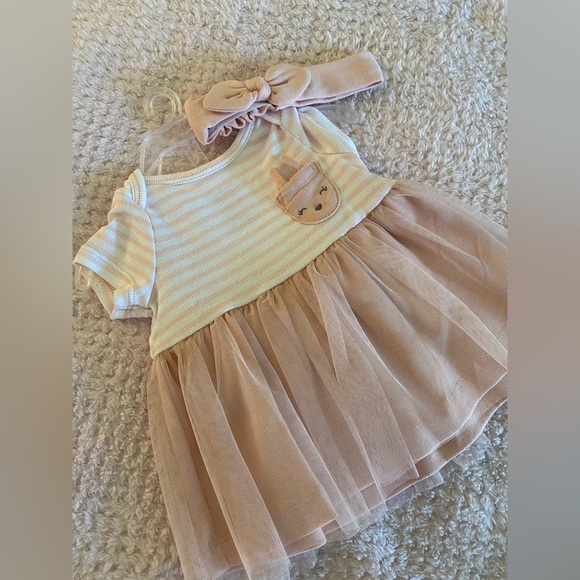 Carter's Other - SOLD ❌❌ Darling Blush Pink Dress set